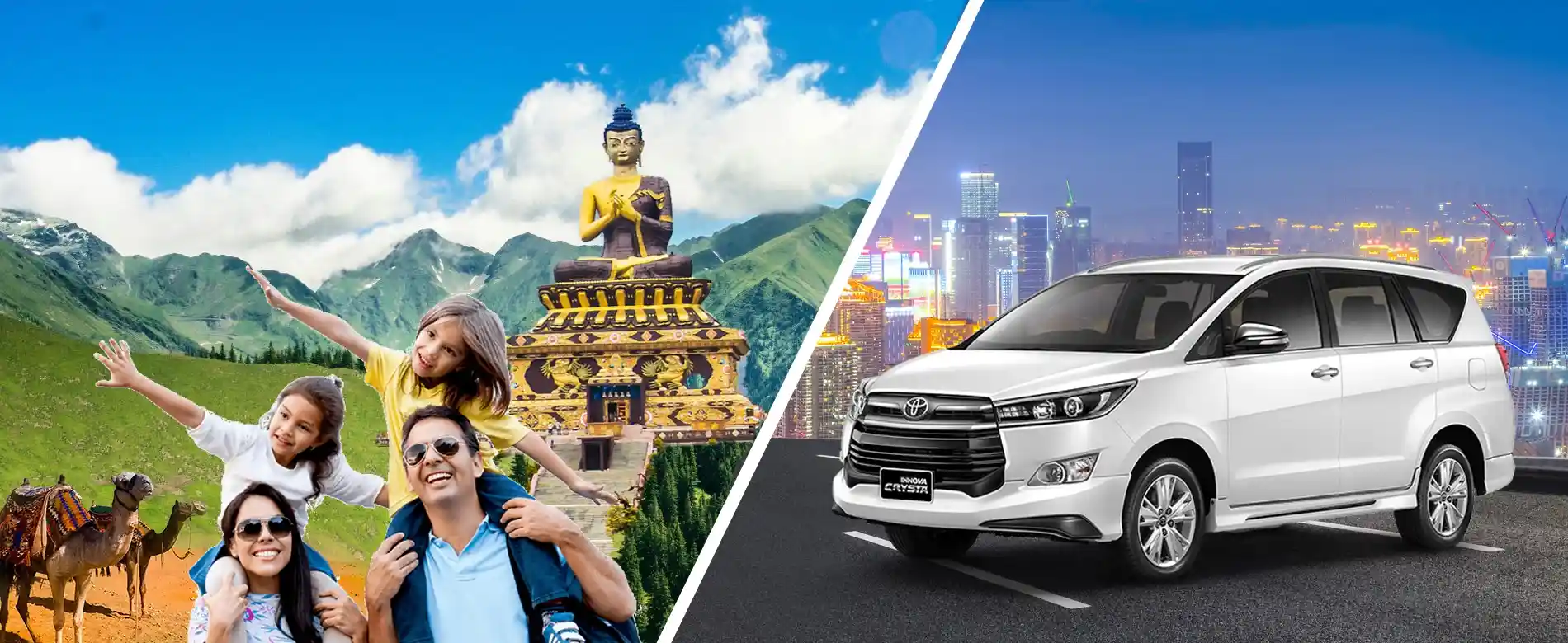 Taxi Service in Delhi for Outstation