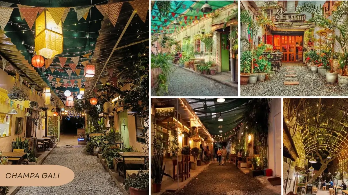 Champa Gali  - Aesthetic places in delhi 