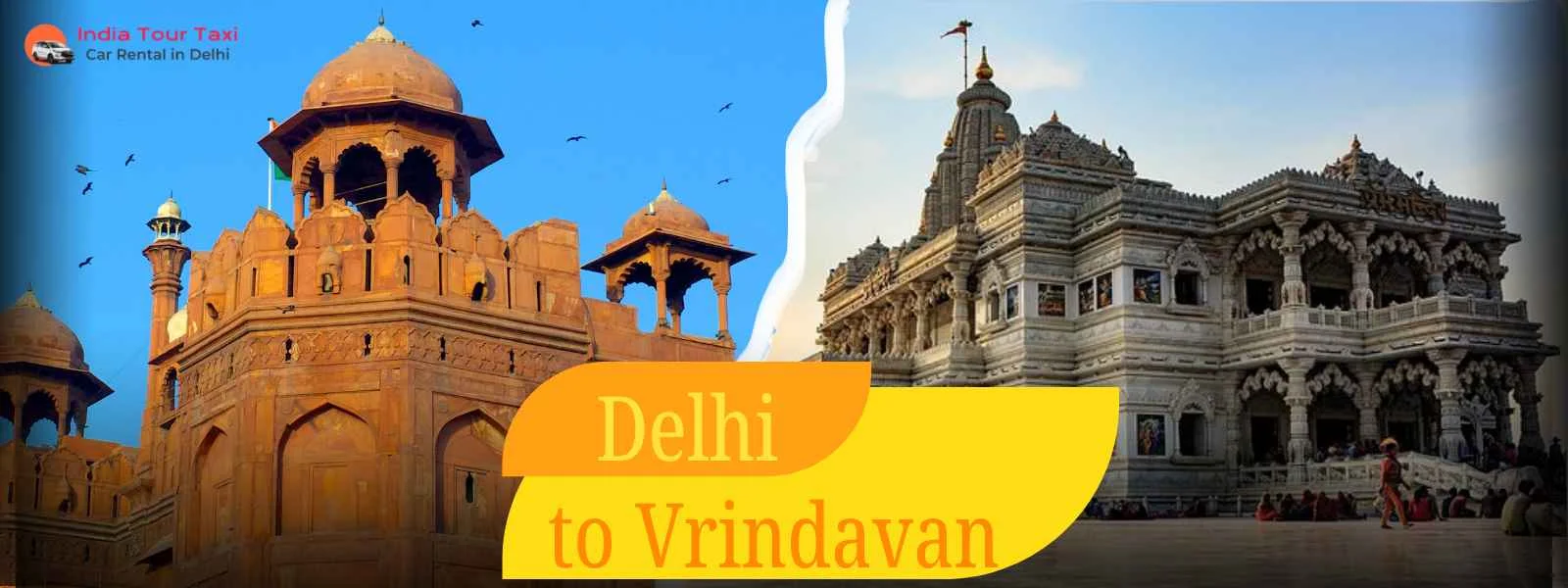 Delhi to Vrindavan